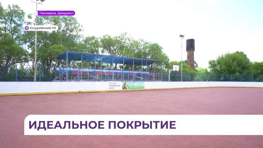 Многофункциональная спортивная площадка в селе Борисовка преобразилась на радость жителям