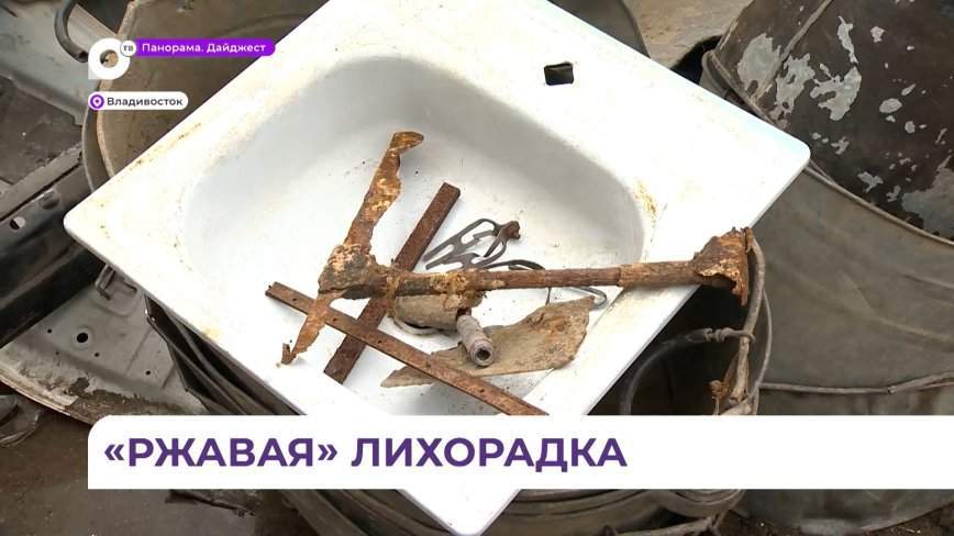 Сотрудники полиции провели рейд по поиску незаконных пунктов приёма металла во Владивостоке