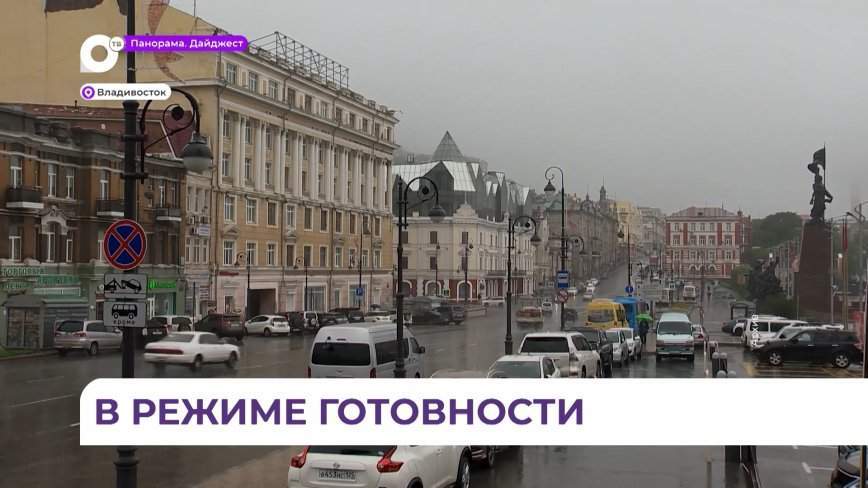 Дождь и ветер до 20 метров в секунду прогнозируют синоптики во Владивостоке