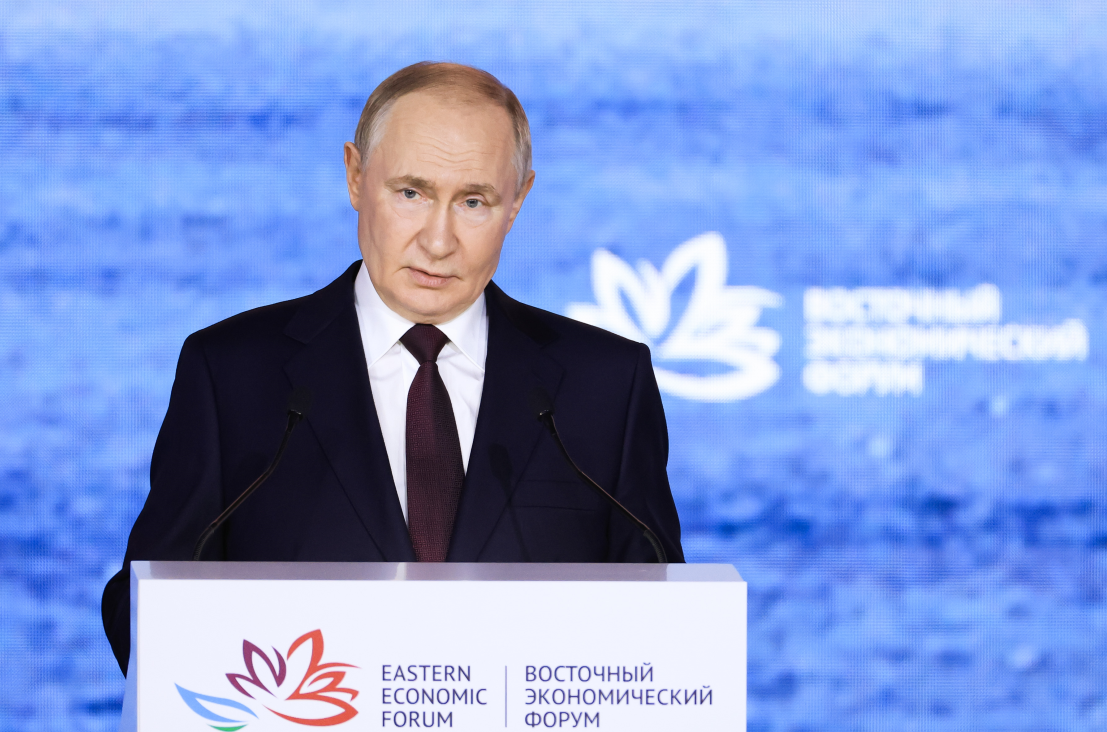 Президент Владимир Путин обратился к участникам и гостям ВЭФ-2026 во Владивостоке