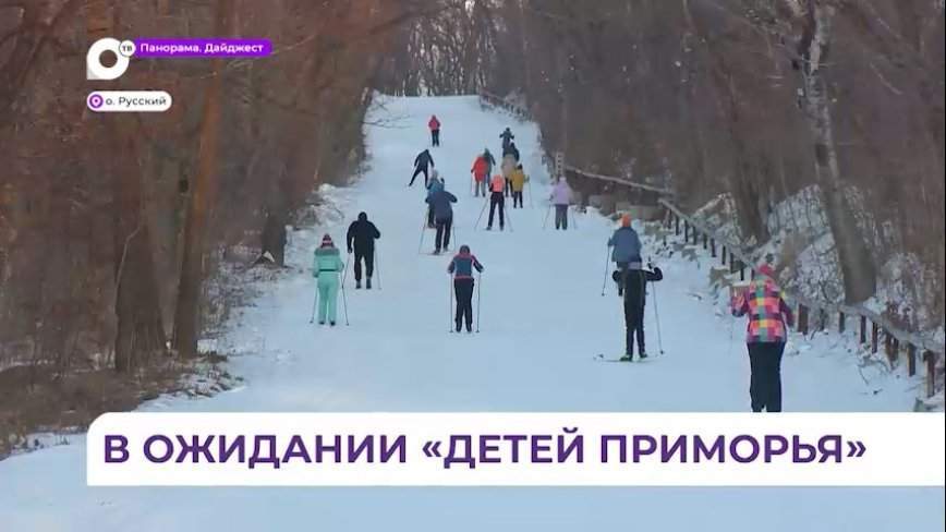 Лыжня на Русском острове закрыта до 23 февраля