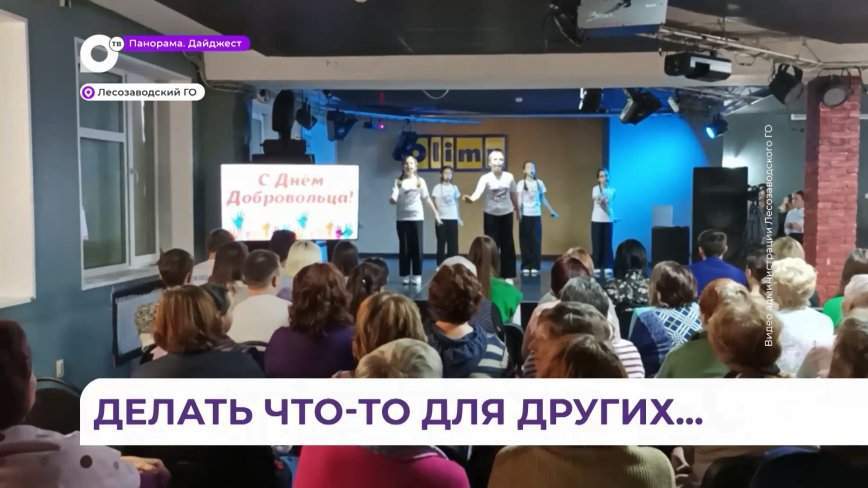 В Лесозаводске отметили день волонтера