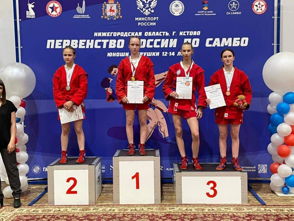 Самбистка из Приморья триумфально выступила на первенстве России по самбо 