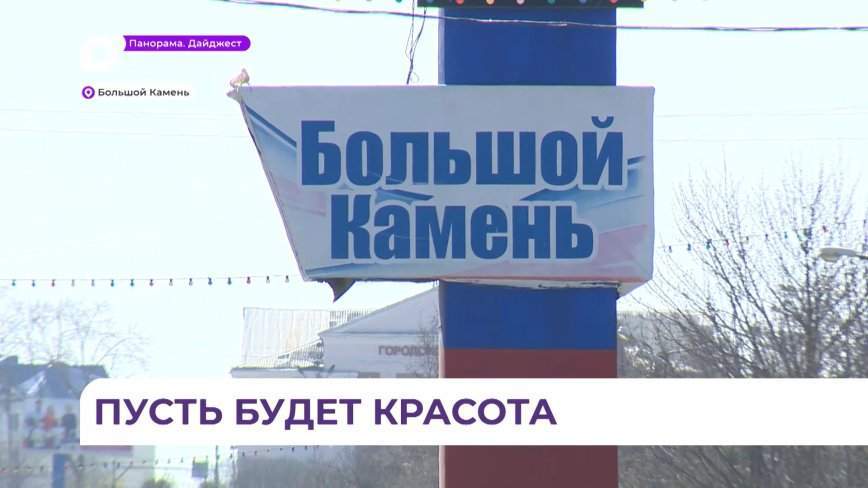 На голосование по проектам благоустройства в Большом Камне выставлены три объекта