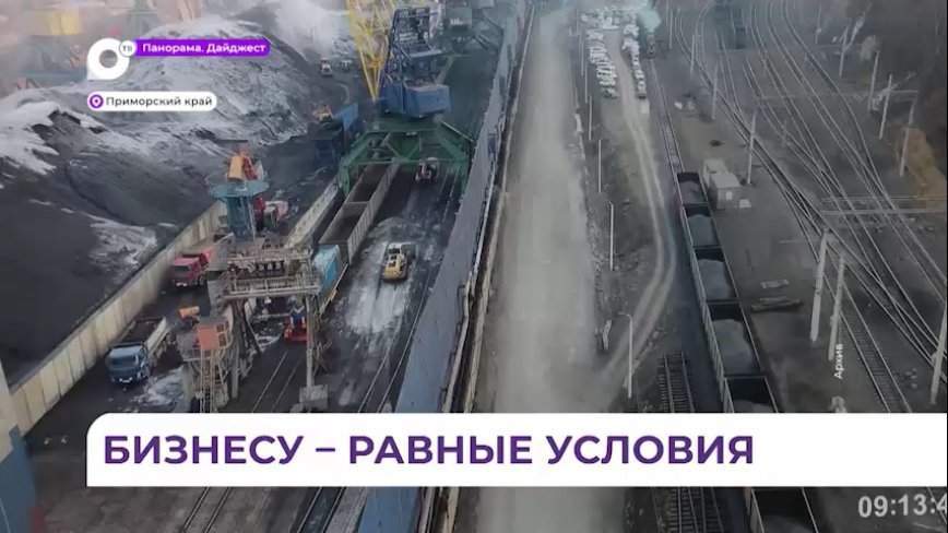 Вопрос о перевалке угля в Приморье включен в повестку заседания ЗакС