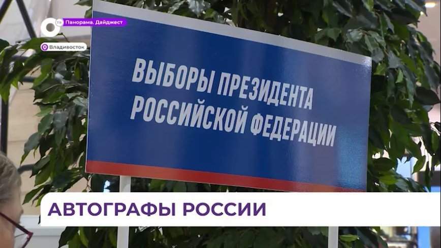 Приморье вошло в число лидеров среди регионов РФ по числу подписей в поддержку Путина
