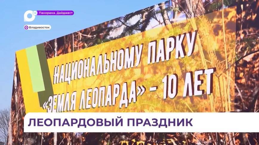 Во Владивостоке пройдёт День леопарда