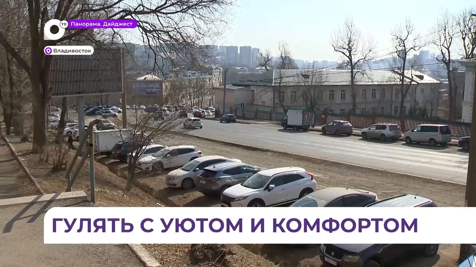 Во Владивостоке благоустроят пространство на Иваановской и аллею на Кирова