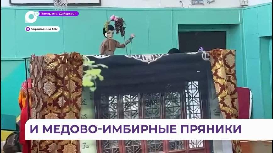 К детям с ограничениями по здоровью из села Хороль приехала китайская сказка и необычные гости
