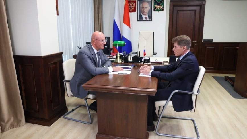 Аналогов в мире нет: что обсудил губернатор Приморья Олег Кожемяко с вице-премьером РФ