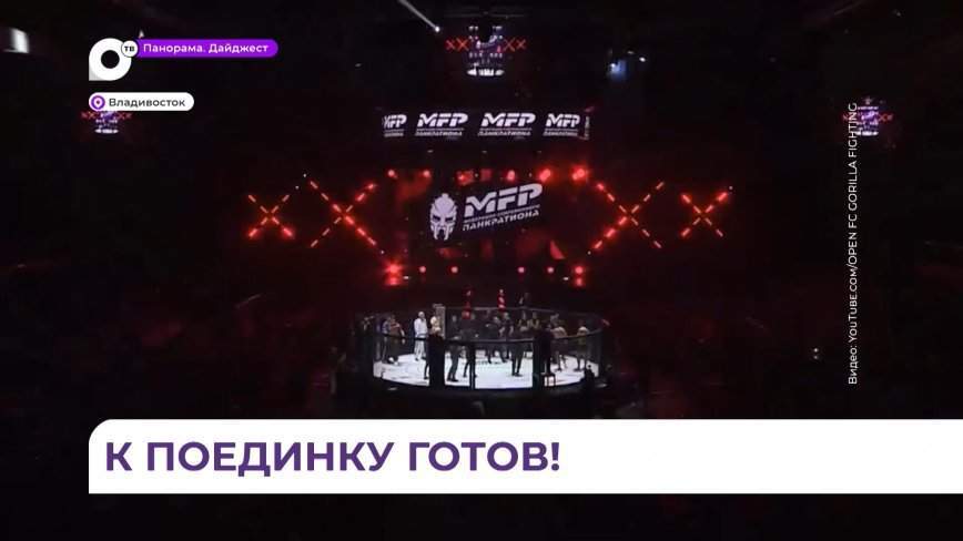 Турнир по современному Панкратиону на Кубок мэра Владивостока пройдёт в "Фетисов Арене" в субботу