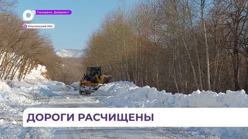 Двухполосное движение налажено на всей территории Приморья
