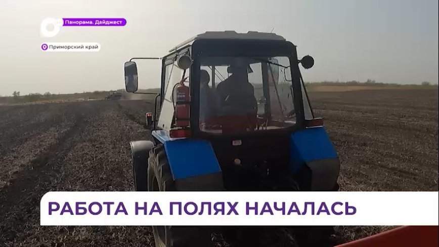 Для активной посевной работы в Приморье созданы все условия
