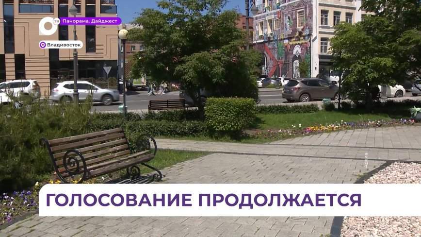Более 43 тысяч приморцев уже проголосовали за благоустройство территорий