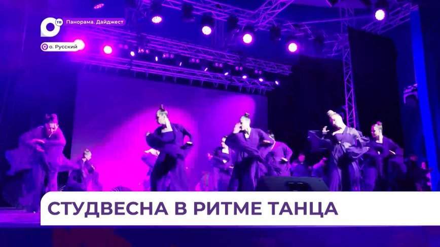 Танцевальный проект представили в Приморье на «Студенческой весне»
