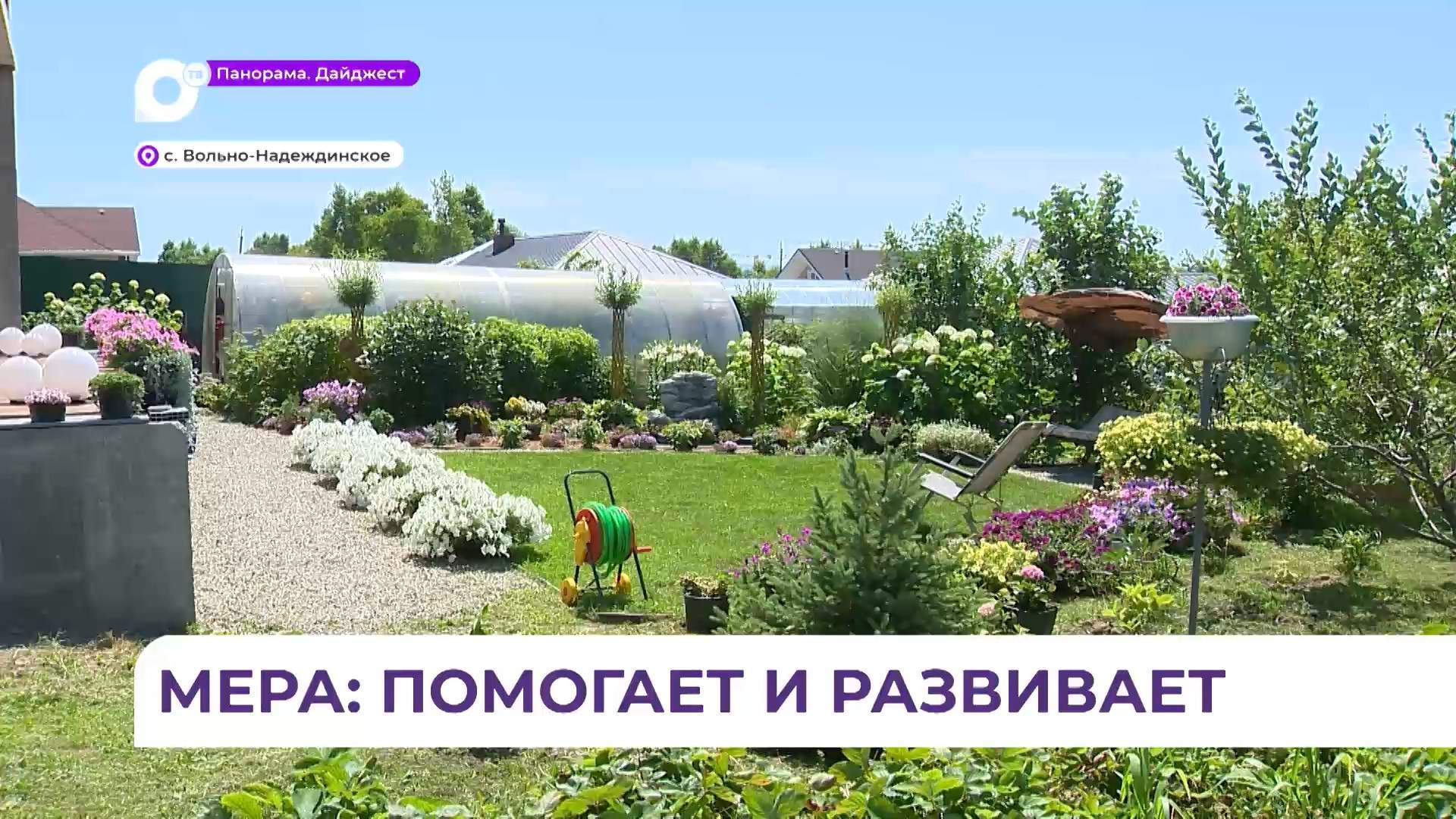 Жительница Вольно-Надеждинского развивает тепличное хозяйство благодаря соцконтракту