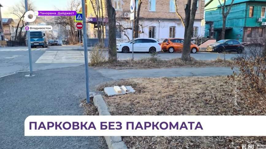 Во Владивостоке демонтируют паркоматы