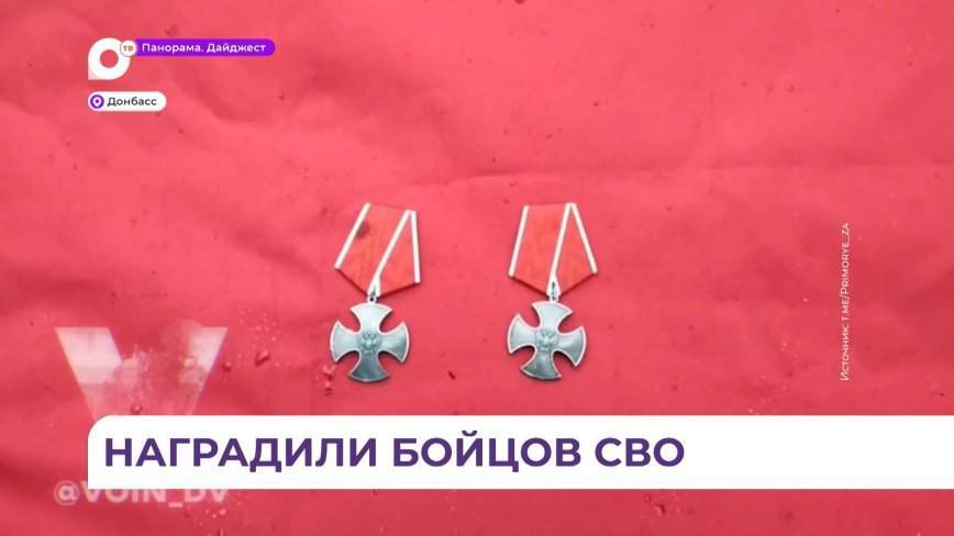 Бойцам 155-й отдельной бригады Тихоокеанского флота морской пехоты вручили медаль «За отвагу»
