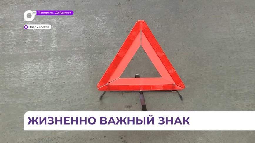 Специалисты Управления ГИБДД напомнили о важности использования знака аварийной остановки