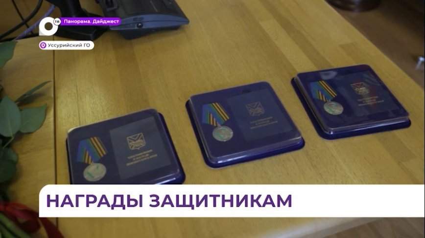 Награды добровольцам отряда «Тигр» вручили в Уссурийске