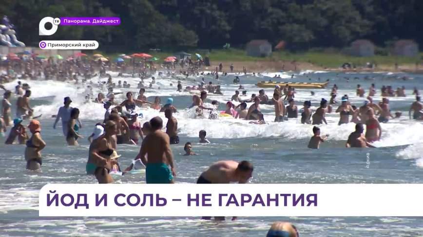 В Приморье отдыхающих на море могут подстерегать вирусные опасности