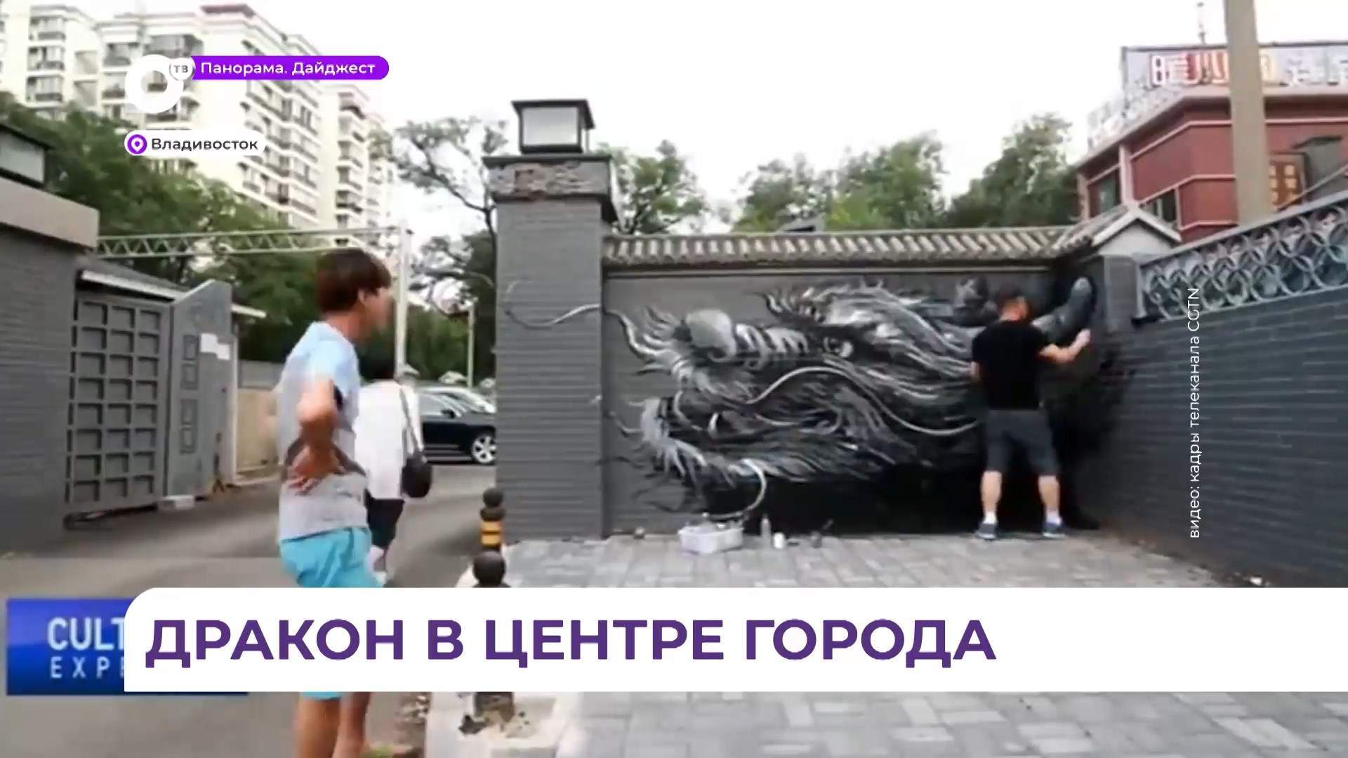 В историческом центре Владивостока появится мурал в восточном стиле
