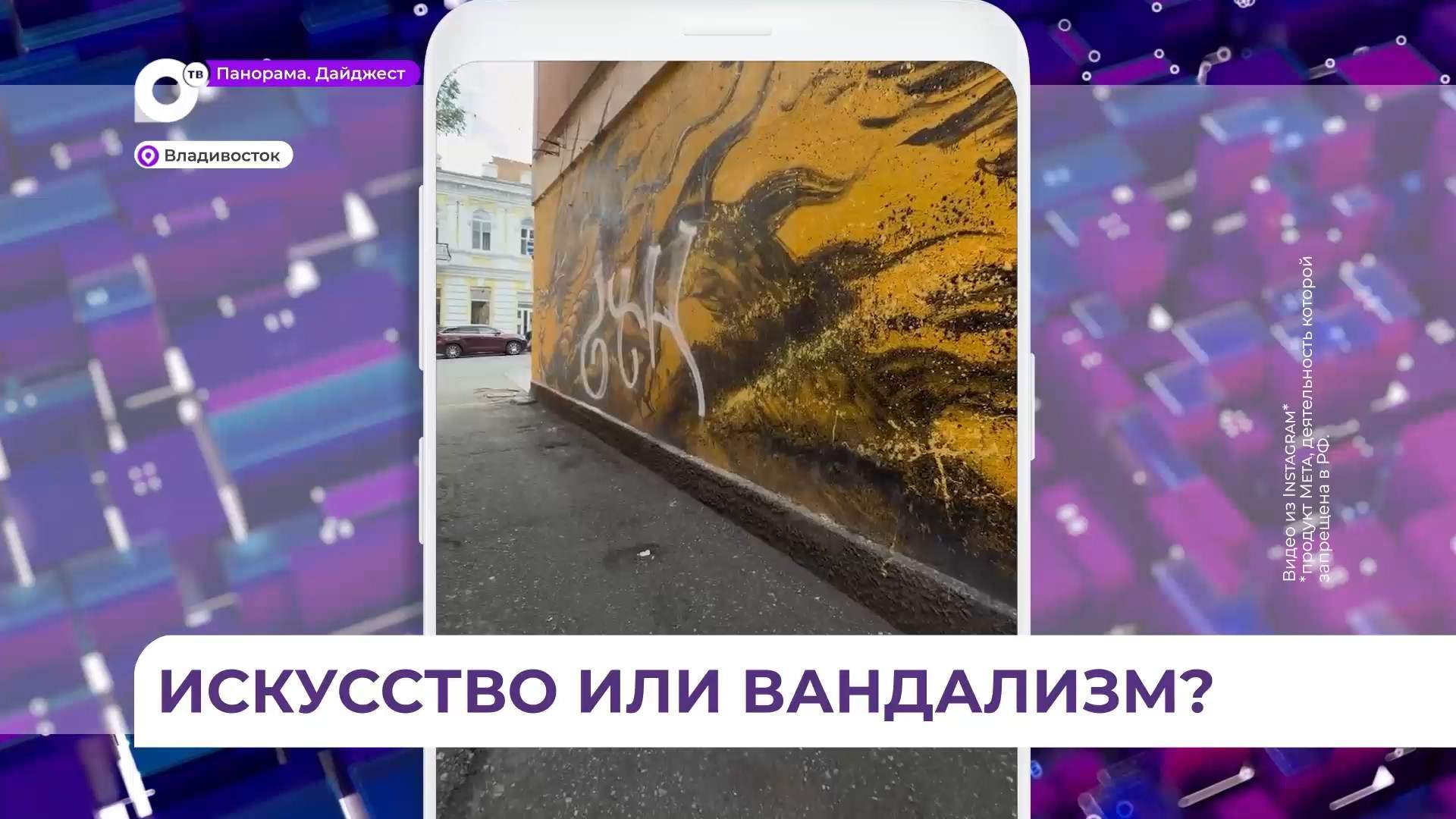 Искусство или вандализм: у приморцев двоякое отношение к муралам