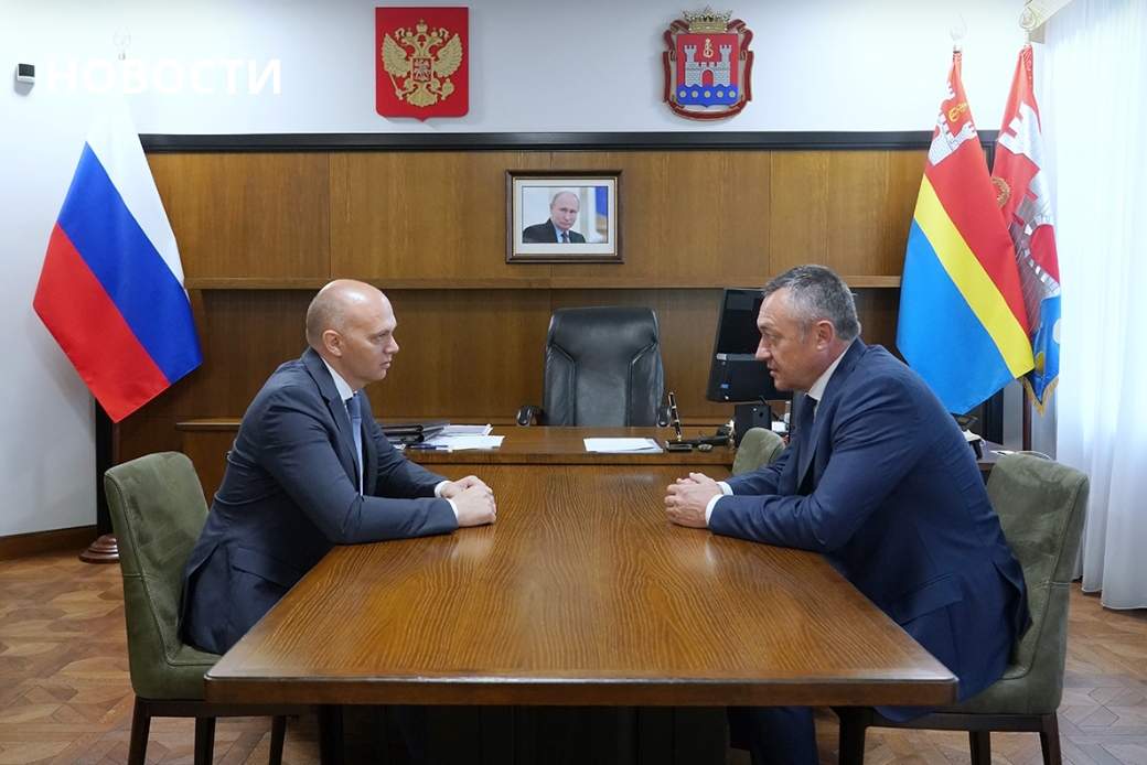 Виктор Пинский обсудил с губернатором Калининградской области развитие сотрудничества региона с Беларусью