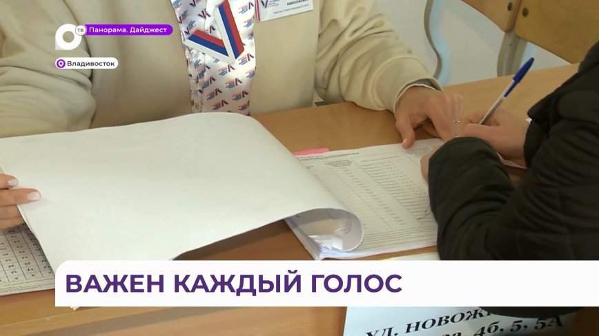 Депутат Мария Лагунова сделала свой выбор на голосовании во Владивостоке