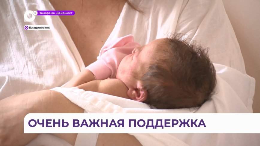Только в Приморье осуществляется около 25 видов мер социальной поддержки для семей с детьми