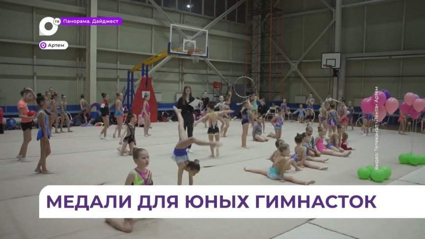 Первенство города по художественной гимнастике прошло в Артёме