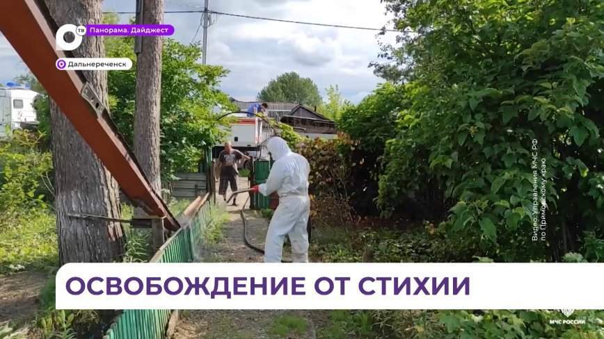 Затопленных домов и приусадебных участков на территории Приморья больше нет