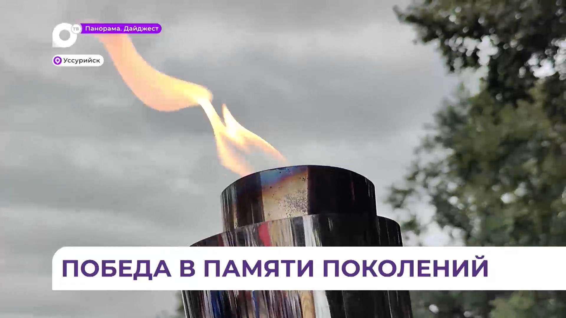Уссурийск встретил всероссийскую эстафету «От Победы к Победе»