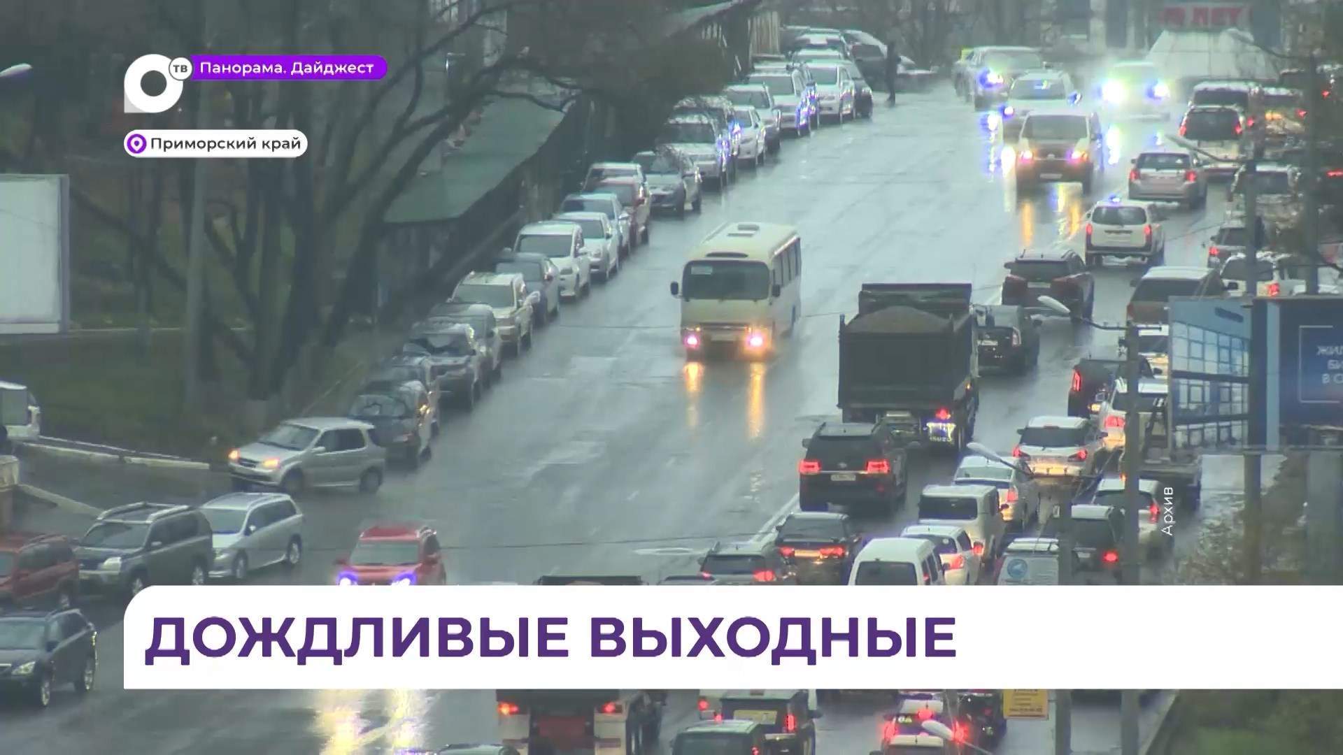 Дожди разной интенсивности будут заливать Приморье всю ближайшую неделю