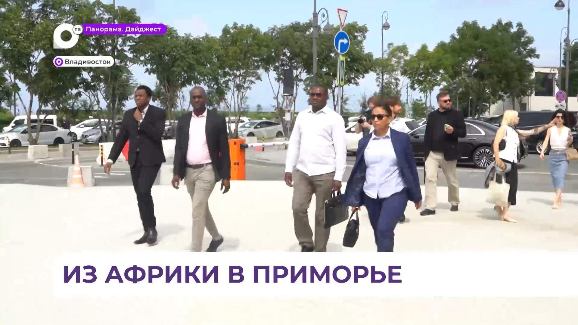 Во Владивосток с визитом прибыла делегация из Намибии