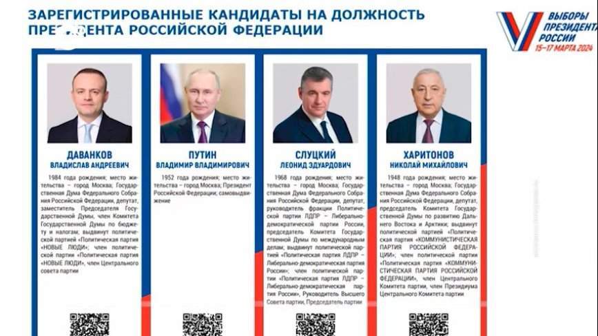 Кандидаты на должность президента РФ выстраивают работу по привлечению голосов электората