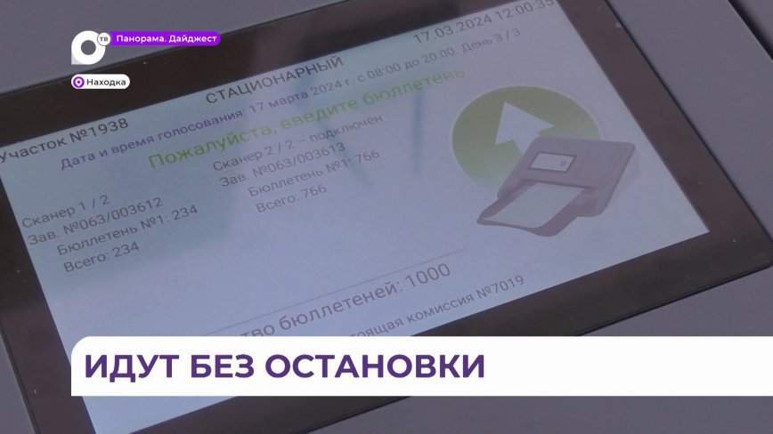 Встречают песнями и творческими номерами: в Находке идут на выборы с удовольствием