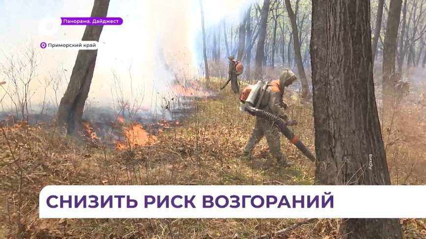 Спасатели рекомендуют приморцам подготовиться к пожароопасному сезону