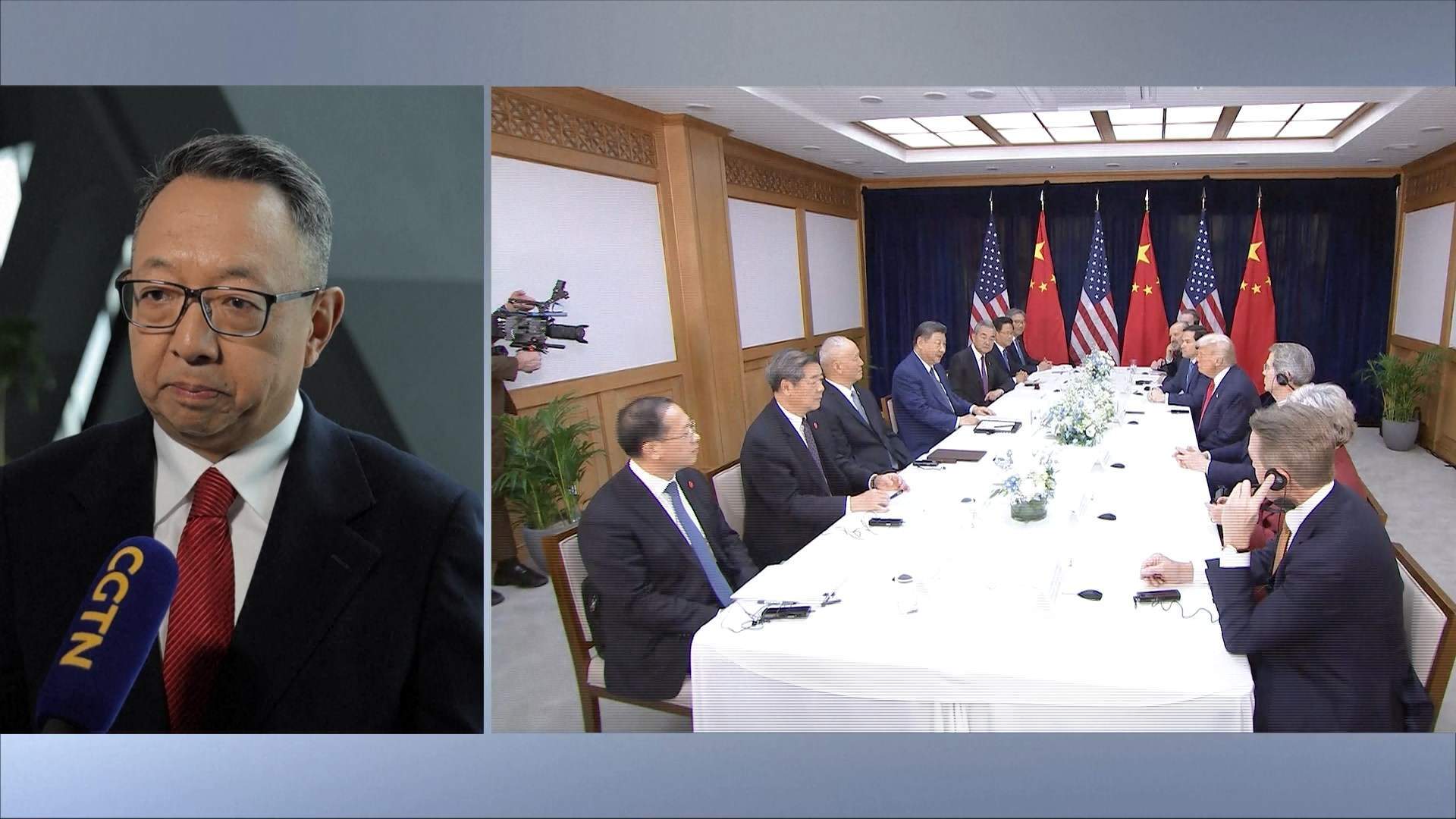 Коллеги ОТВ в Пекине комментируют встречу Си Цзиньпиня с Трампом