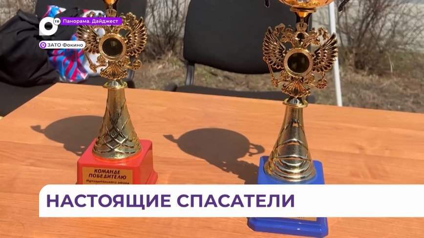 Ловкость, выносливость и меткость: в Фокино на «Зарницу» собрались 10 команд