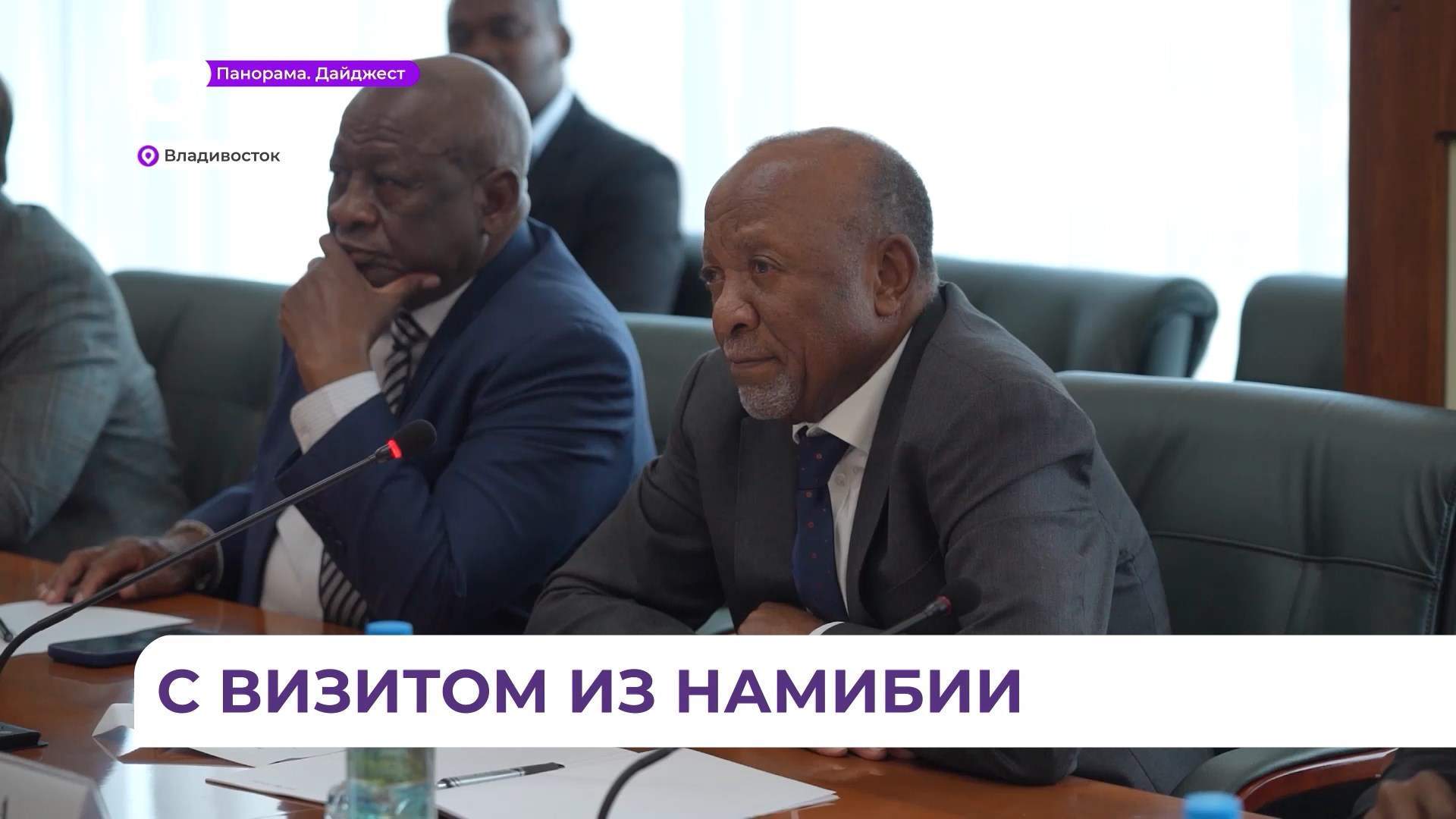 Во Владивостоке обсудили перспективы совместной работы Приморья и Намибии 