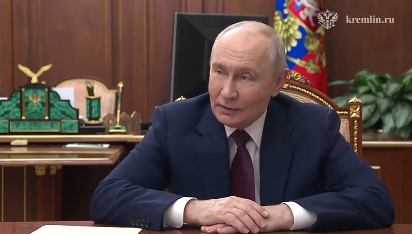 «Доверие оправдаю»: Владимир Путин встретился с новым и.о. губернатора Приморья - видео