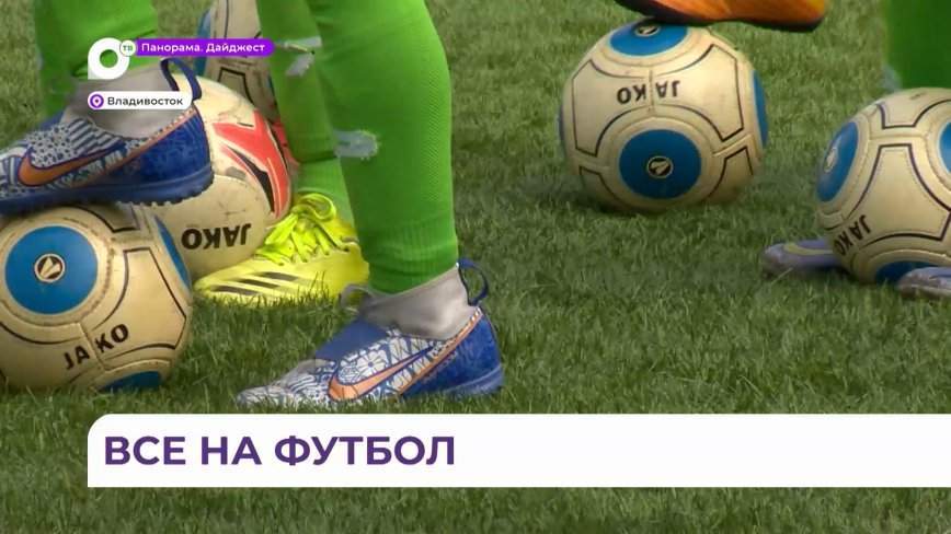Детей набирают в футбольную команду Краевой спортивной школы олимпийского резерва