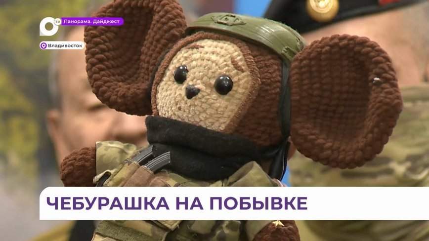 Необычный талисман прибыл в Приморье из зоны СВО