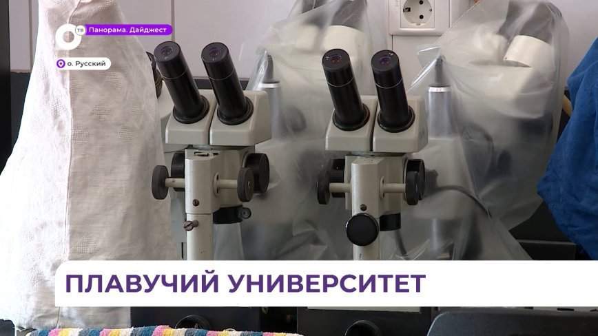 В ДВФУ стартовала Всероссийская научная школа — «Плавучий университет»
