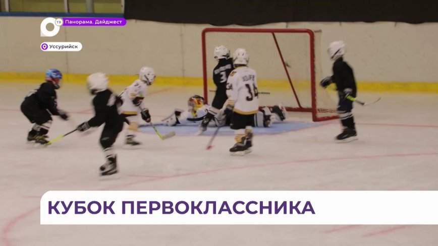 Юные приморские хоккеисты сразились за Кубок первоклассника