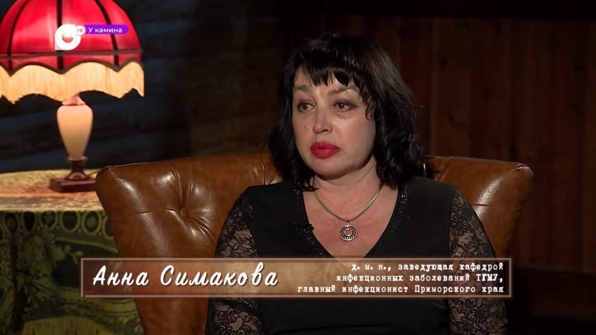 У камина / Анна Симакова