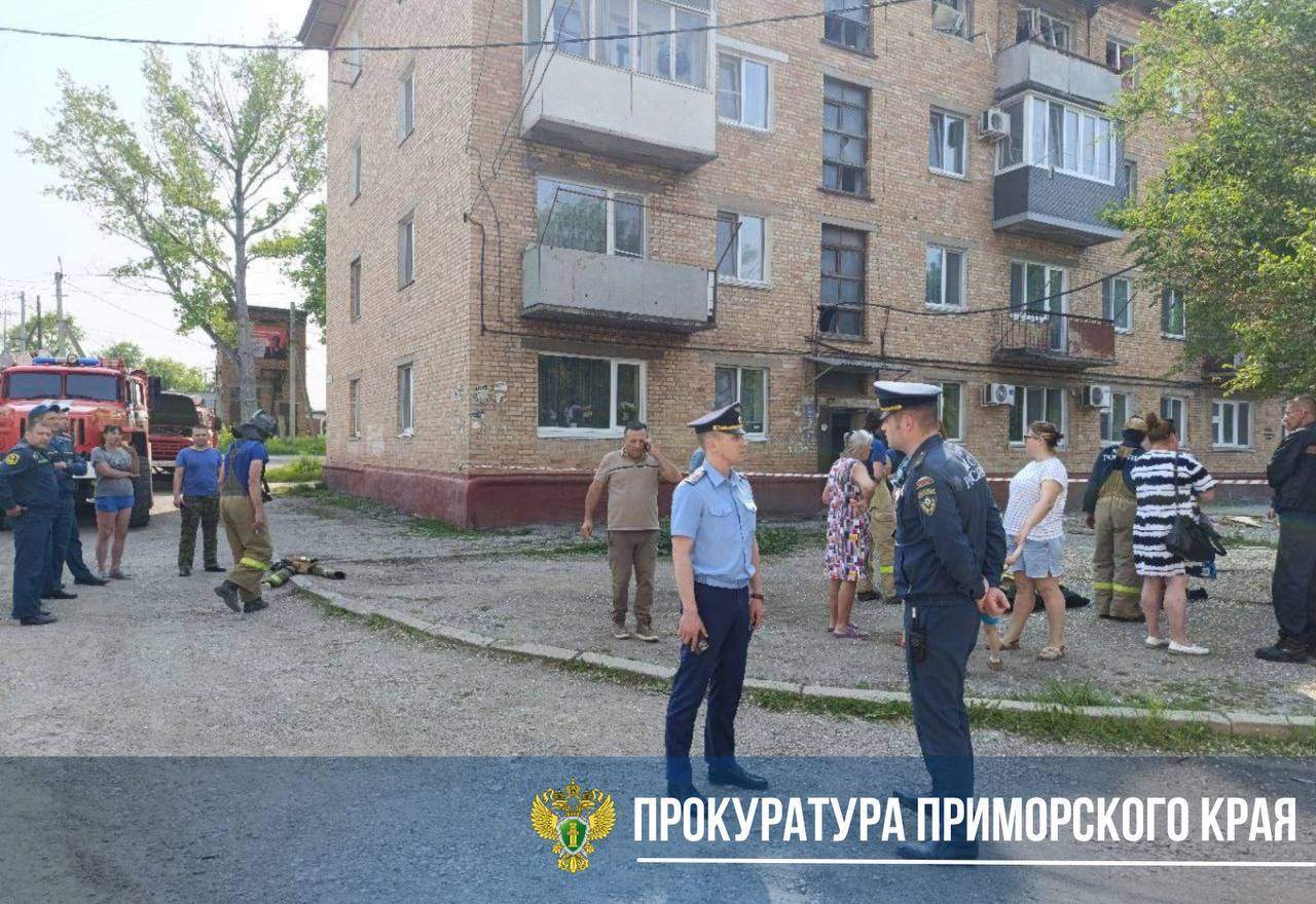  Взрыв на миллион прогремел в многоквартирном жилом доме в Приморье