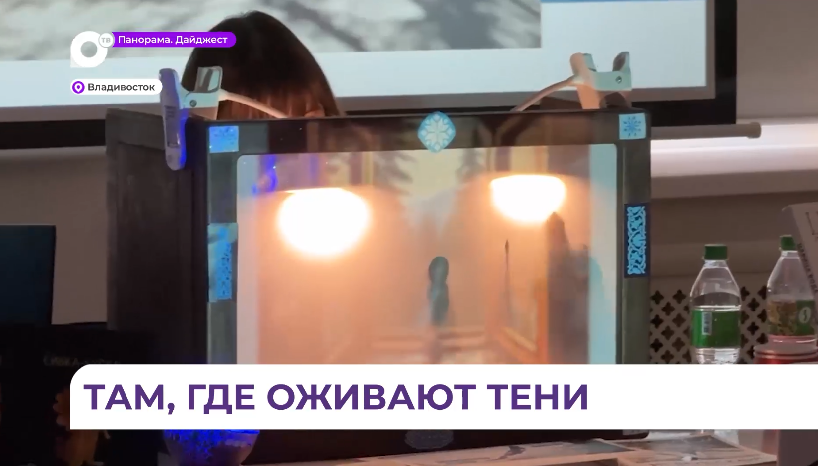 «Театр теней» приехал к юным пациентам краевой клинической больницы №1 