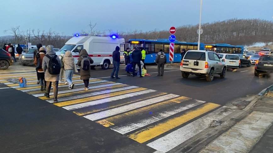 ЧП с девушкой случилось  на Русском острове  во Владивостоке